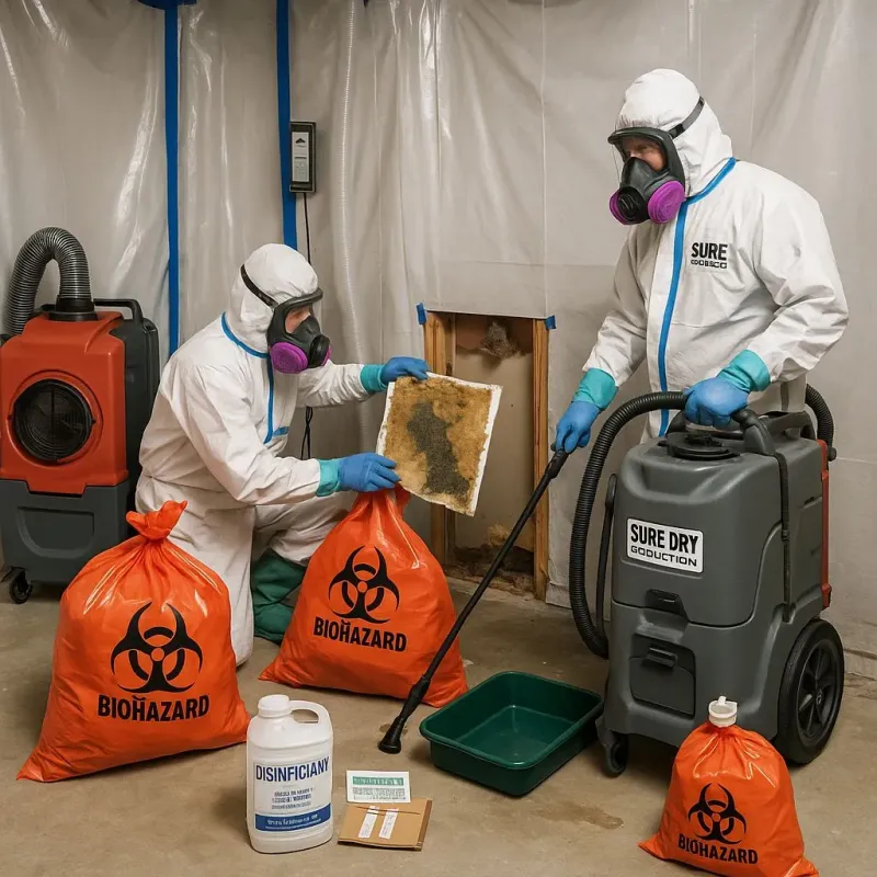 Contaminated Water Handling Protocols process in Fair Oaks, CA