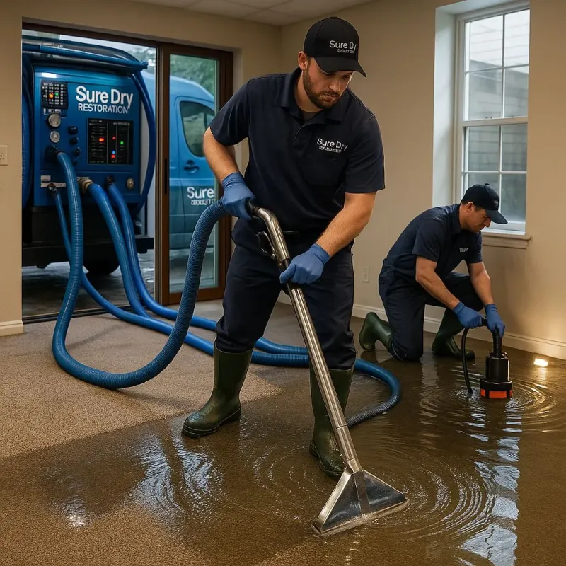 Water Extraction and Removal process in Fair Oaks, CA